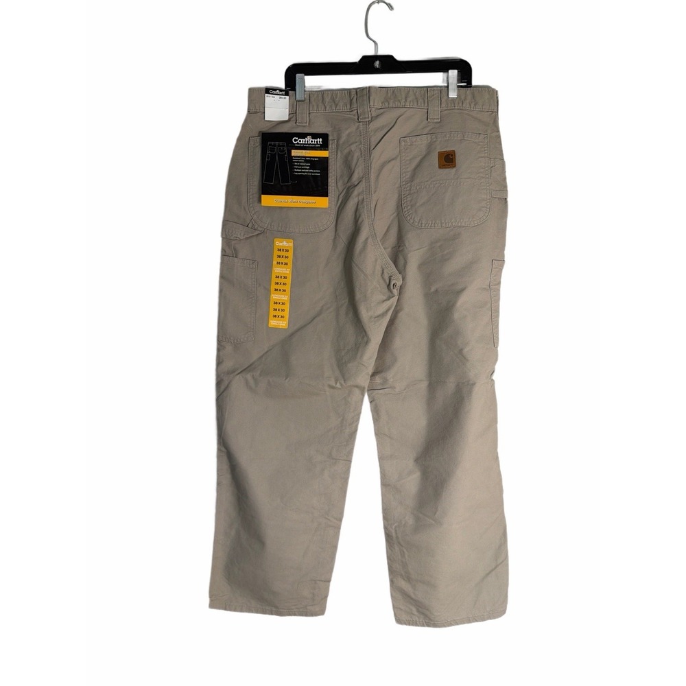 Carhartt Men's Canvas Work Dungaree Tan B151 38 x 30